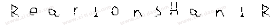 ReardonsHand Regular字体转换